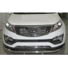 Moustache simple inox Sportage
