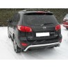 Barre arrière inox Santa Fe