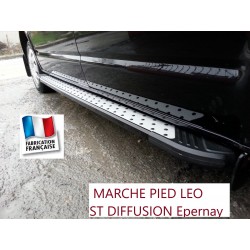 Marche pieds aluminium