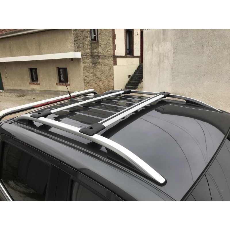 Barres de toit Mercedes Classe X (Toit avec barres) Thule SquareBar acier