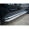 Marche pied plat ou tube inox Dokker