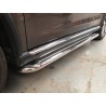 Marche pied plat ou tube inox Ram